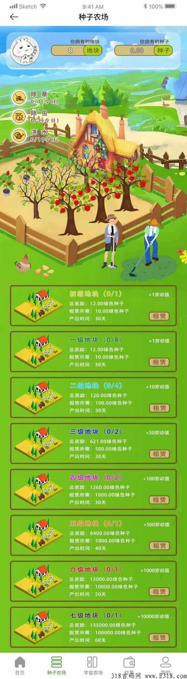 宇宙农场交易所,全网首码排线