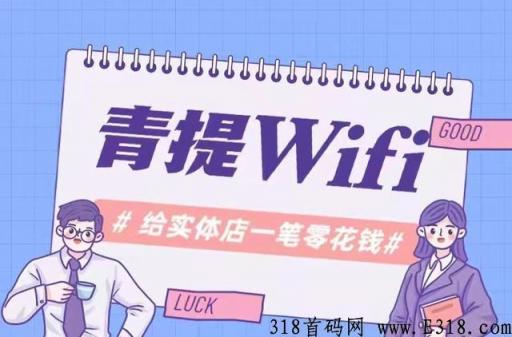 青提wifi代理官方 简单易懂无套路