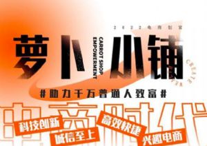 抖音无忧店铺萝卜小铺999加盟，真实体验爆料