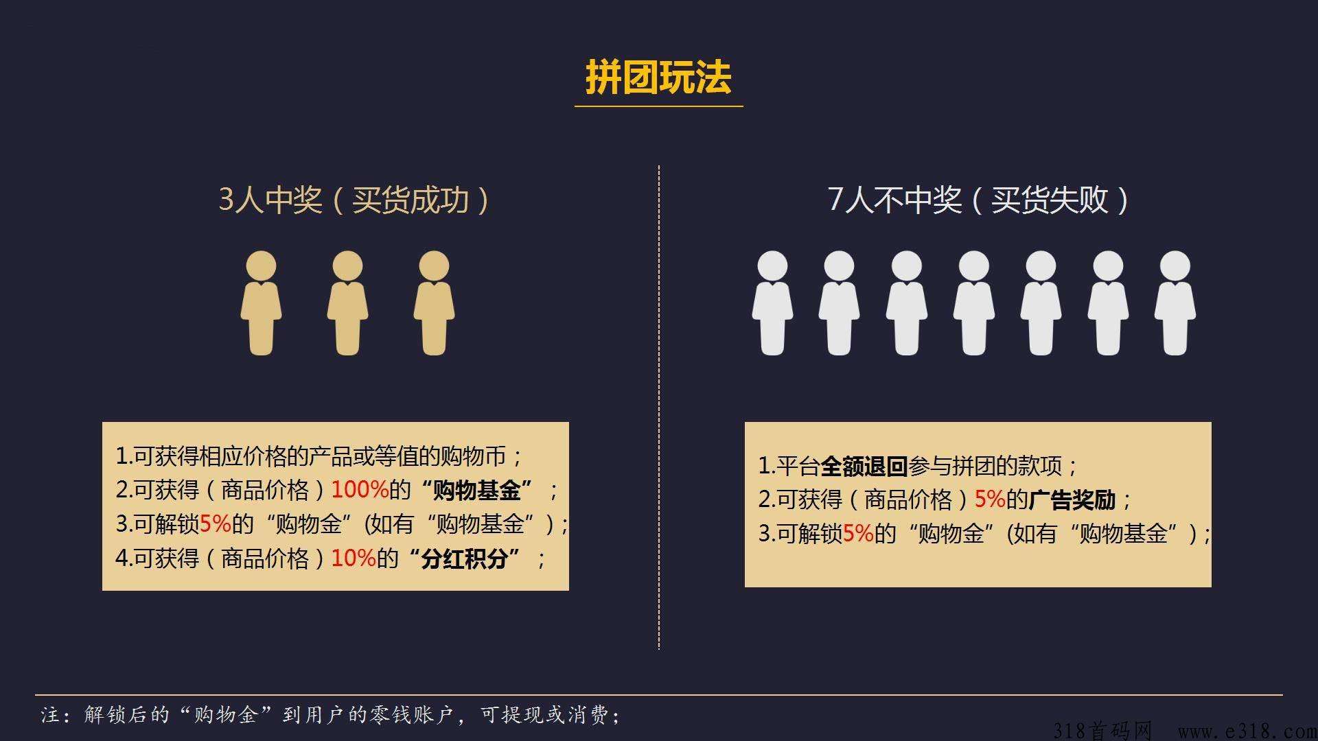 拼购+消费盲返全新分销卖货玩法，大公排裂变引流机制管道收益项目首码