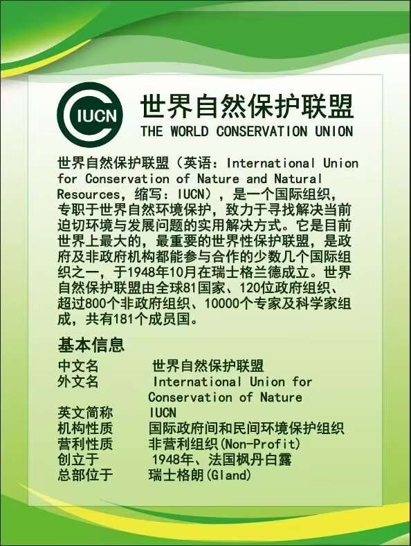 世界自然联盟爱自然IUCN介绍，使命，灵魂，价值