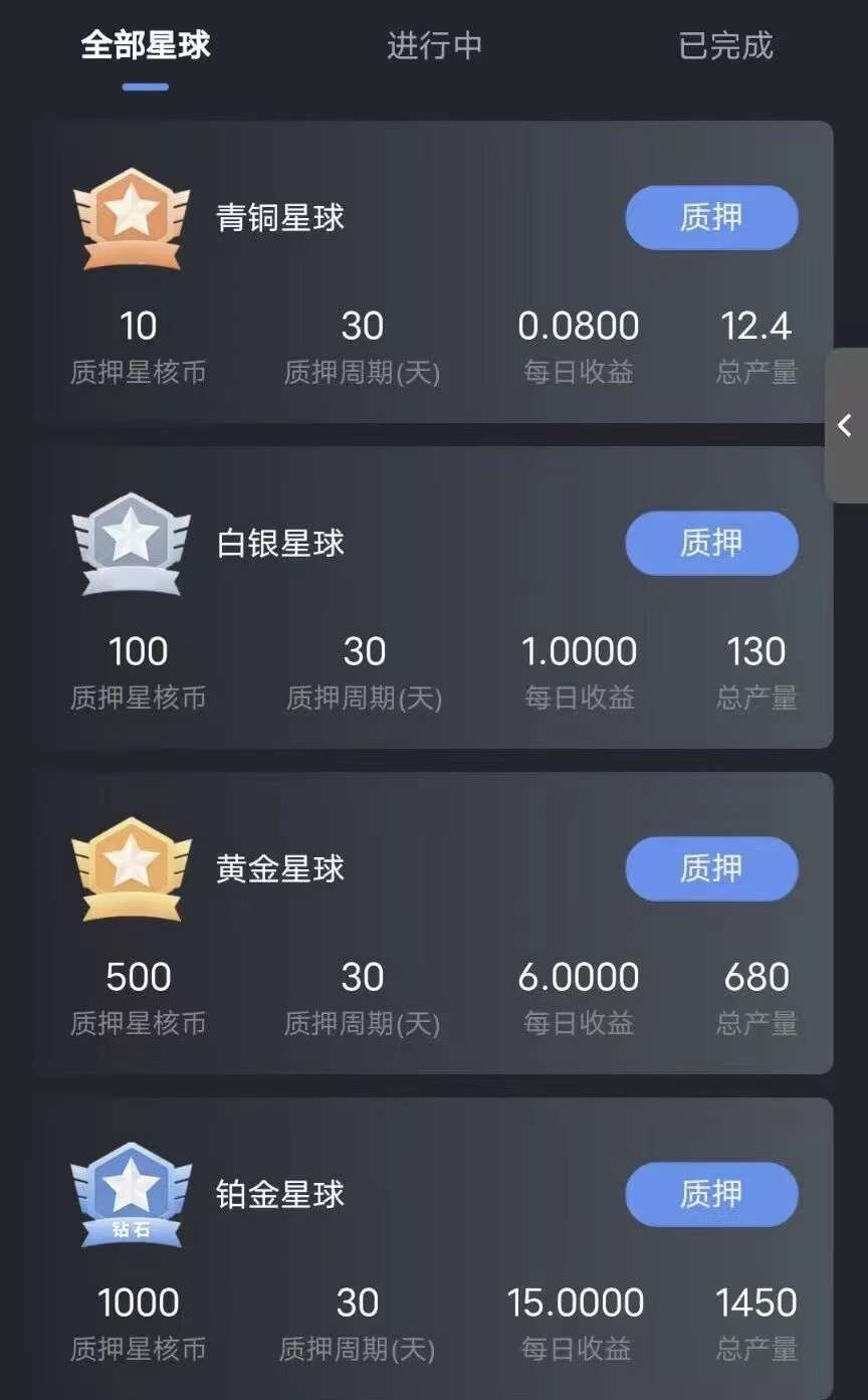 星球崛起！每天一键收取！无广告！内置交易系统！