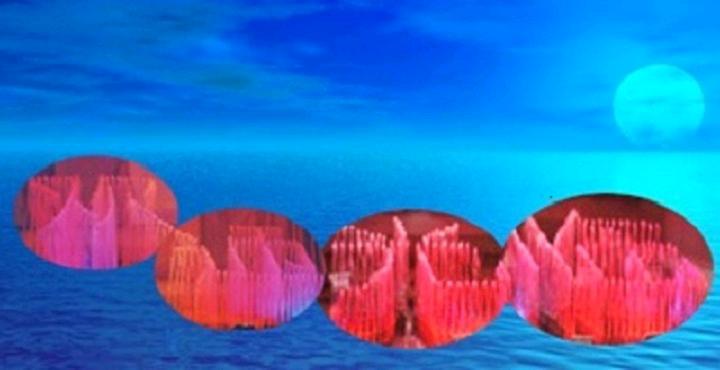  酒店商场景区装饰欢迎光临喷泉