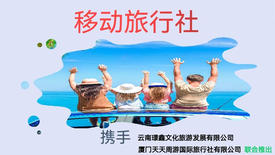  移动旅行社人人做老板！长久管道收益！合伙人模式！期待您的加入