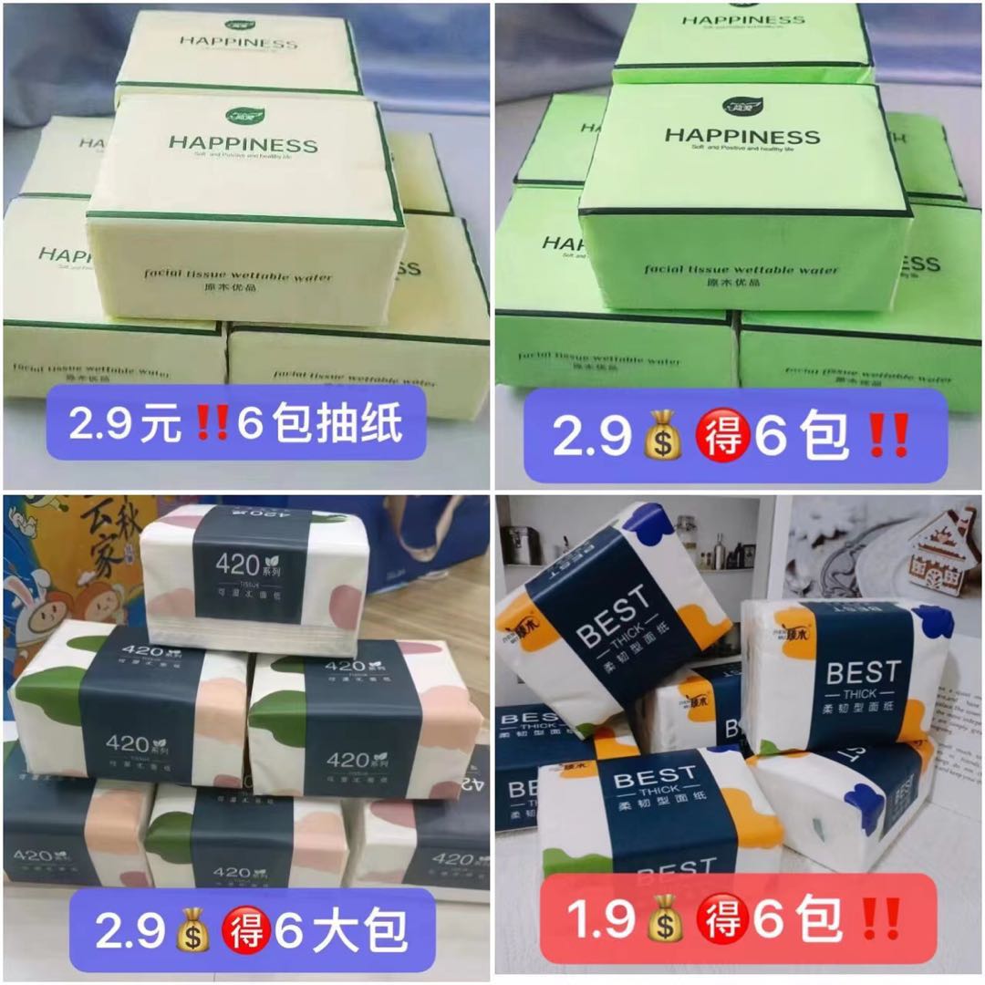  纸巾项目 每天100-300